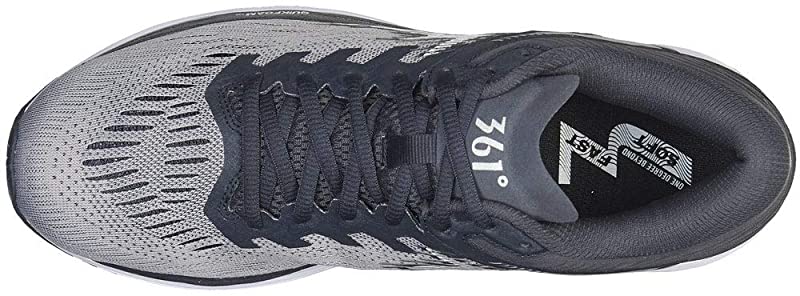 Tênis casual masculino 361 Degrees Sensation 4 para corrida, cinza, tamanho 12,5 D(M) EUA