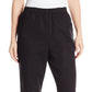 Calça feminina Kontoor Brands Comfort Collection Scooter com cós elástico, preta, tamanho 10