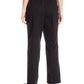 Calça feminina Kontoor Brands Comfort Collection Scooter com cós elástico, preta, tamanho 10