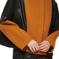 Jaqueta DKNY Mix Media Feminina Marrom Tamanho Grande