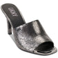 Sandália feminina DKNY Bronx Slip On Mule Cinza Tamanho 7,5