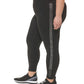 Leggings femininas DKNY de cintura alta 7/8 pretas, tamanho 3X