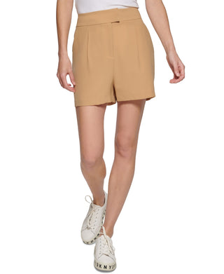 DKNY Women's Essex Shorts Brown Size 10