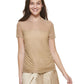 Blusa de malha feminina DKNY amarela tamanho grande