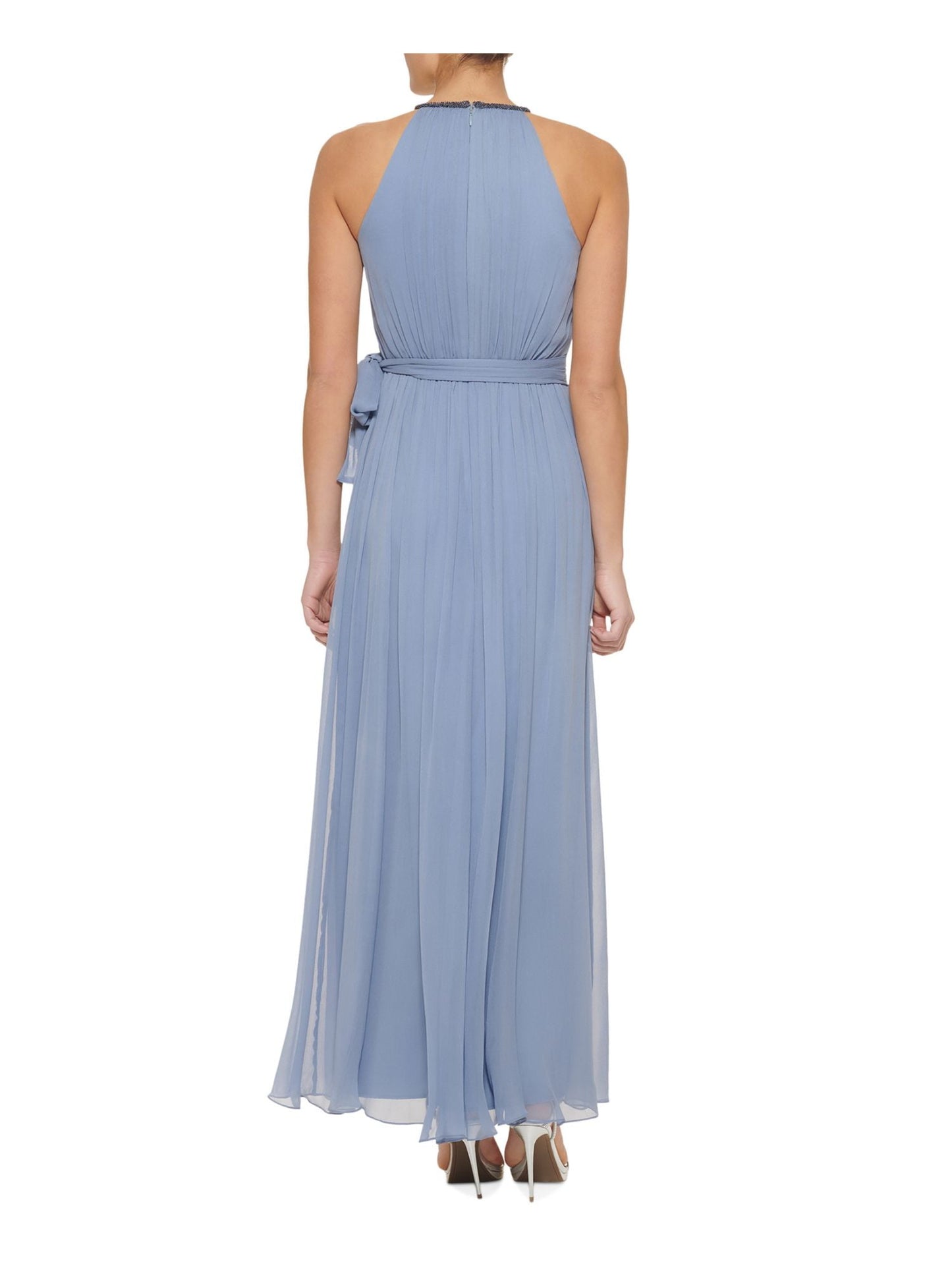 Vestido formal azul feminino DKNY tamanho 14