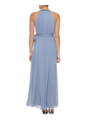 Vestido formal azul feminino DKNY tamanho 14
