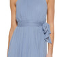 Vestido Halter Embelezado Feminino DKNY Azul Tamanho 4