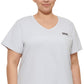 Camiseta feminina DKNY com logotipo azul, tamanho 3X