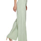 Calça feminina DKNY Wide Leg Verde Tamanho 6
