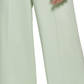 Calça feminina DKNY Wide Leg Verde Tamanho 6