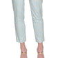 Calça DKNY Essex Ankle Feminina Verde Tamanho 10