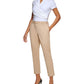 Calça DKNY Essex Mid Rise Feminina Marrom Tamanho 2 Petite