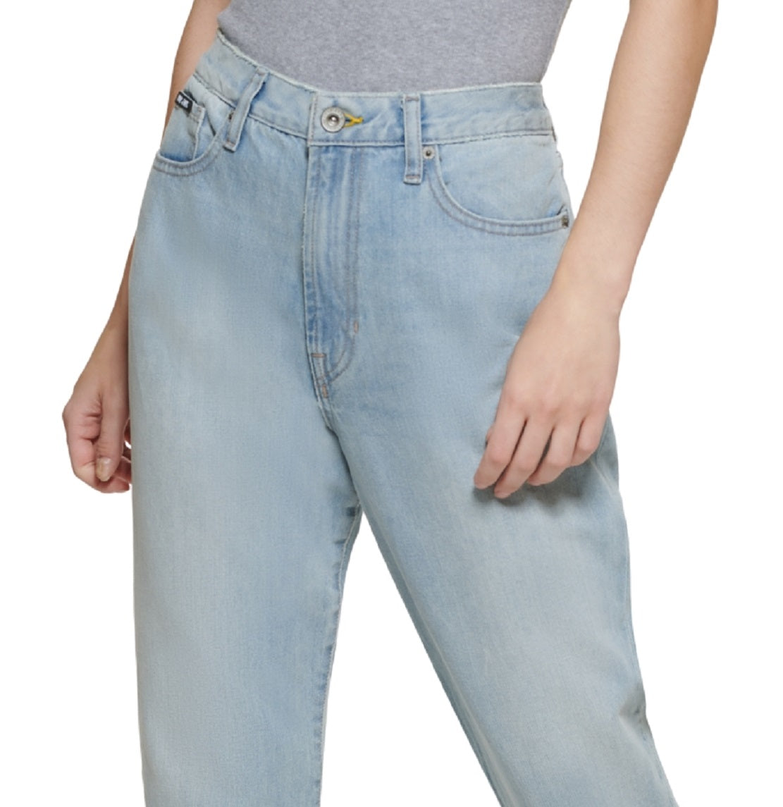 Calça Jeans Vintage DKNY Broome High Rise Feminina Azul Tamanho 28