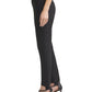 Calça reta feminina DKNY preta tamanho 8 pequena