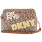 Bolsa transversal DKNY Bryant Dome feminina marrom tamanho único