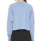 Suéter DKNY leve supermacio feminino azul