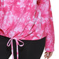 Moletom felpudo plus size feminino DKNY rosa tamanho 3X