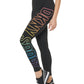 Leggings DKNY Pride Logo 7/8 Femininas Pretas Tamanho P