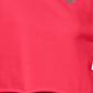 Moletom curto feminino DKNY Sport com logotipo metálico rosa tamanho XS