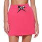 Saia com logotipo DKNY feminina rosa tamanho grande