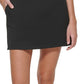 Saia com logotipo DKNY feminina, preta, tamanho grande