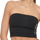 Top tubinho feminino DKNY Exploded Sport Outline Logo, preto, tamanho pequeno