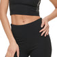 Top tubinho feminino DKNY Exploded Sport Outline Logo, preto, tamanho pequeno