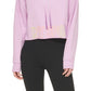 Suéter DKNY Feminino Ombre Logo Gola Funil Roxo Tamanho Grande
