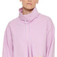 Suéter DKNY Feminino Ombre Logo Gola Funil Roxo Tamanho Médio