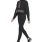 Suéter DKNY Feminino Ombre Logo Gola Funil Preto Tamanho X-G