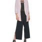 Blazer oversize feminino DKNY com manga franzida, rosa, tamanho extragrande