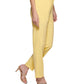 Calça DKNY Essex Feminina Amarela Tamanho 2