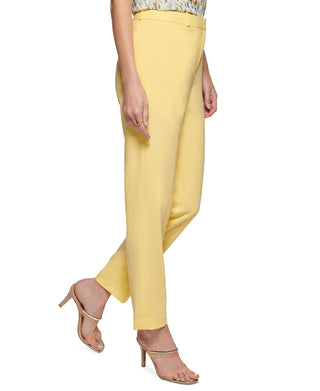 Calça DKNY Essex Feminina Amarela Tamanho 2