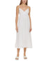 dkny-womens-v-neck-front-tie-maxi-dress-cover-up-swimsuit-white-size-medium
