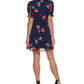 Vestido curto feminino DKNY azul tamanho 12