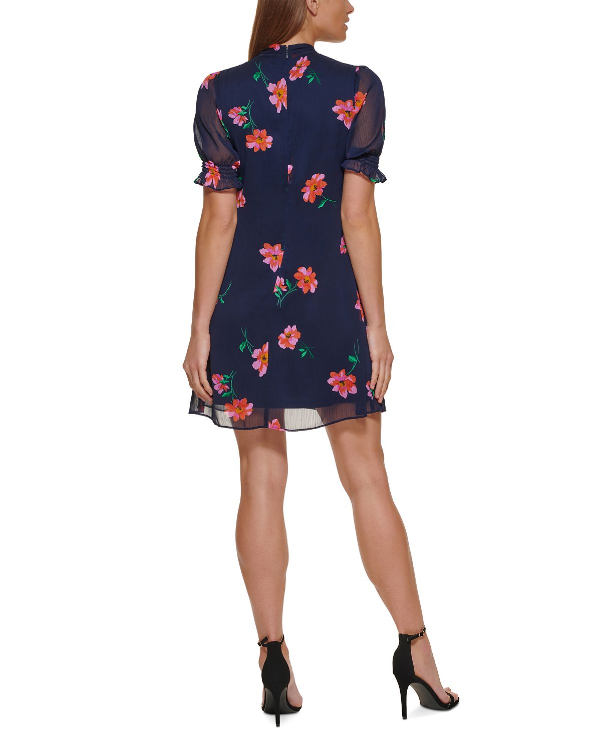 Vestido curto feminino DKNY azul tamanho 12