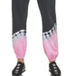 Calça jogger feminina DKNY Tie Dye Cotton, rosa, tamanho X-G