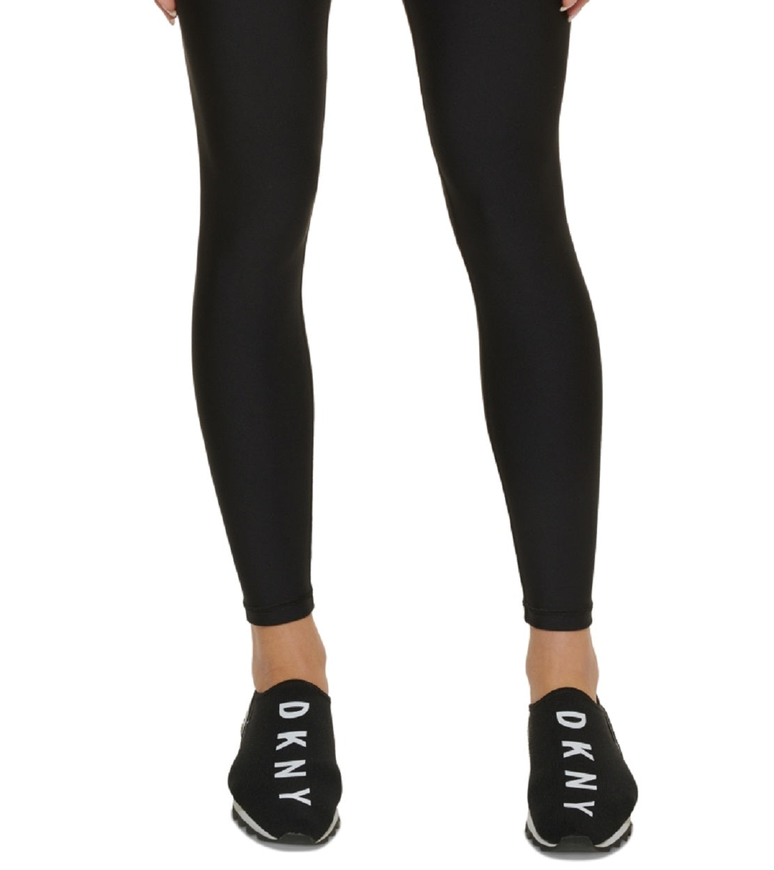 Leggings DKNY Hug &amp; Lift Sculpting 7/8 femininas, pretas, tamanho grande