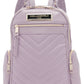 Mochila Chevron Karl Lagerfeld Paris Feminina Roxa Tamanho Regular