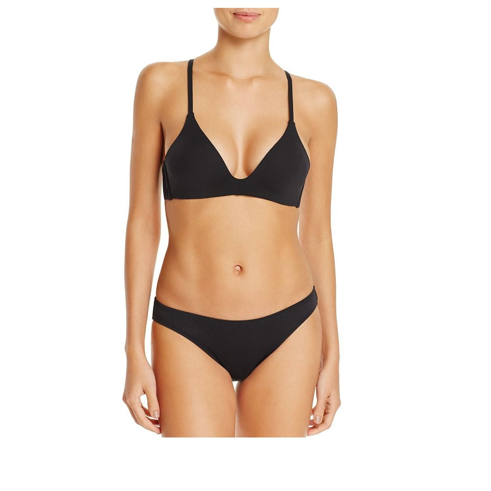 Biquíni feminino Vince Camuto Riviera Molded, maiô feminino, preto