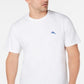 Camiseta masculina Tommy Bahama Independence Marlin com estampa gráfica e logotipo, branca, tamanho XXXL