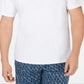 Camiseta masculina Tommy Bahama Independence Marlin com estampa gráfica e logotipo, branca, tamanho XXXL