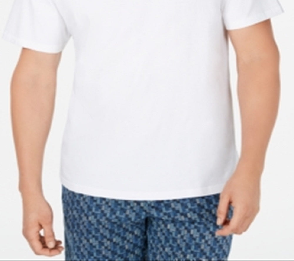 Camiseta masculina Tommy Bahama Independence Marlin com estampa gráfica e logotipo, branca, tamanho XXXL
