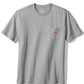 Camiseta Tommy Bahama Masculina Root For The Underdogs Estampada Cinza Tamanho X-G