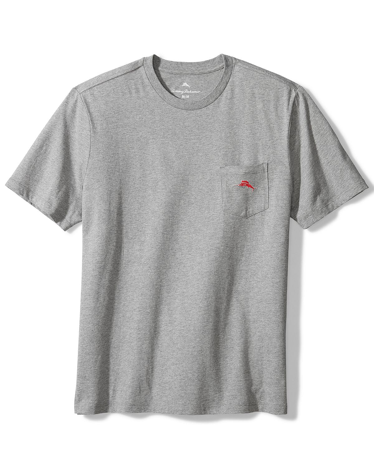 Camiseta Tommy Bahama Masculina Root For The Underdogs Estampada Cinza Tamanho X-G