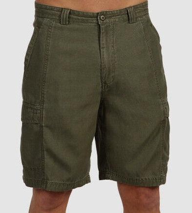 Tommy Bahama Shorts Cargo Masculino Key Grip Verde Tamanho 33