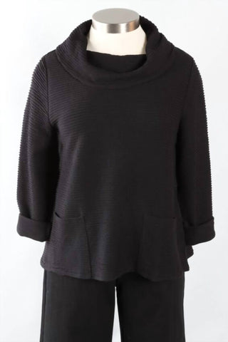 Habitat - Women's Cowl Neck Pocket Tunic Top