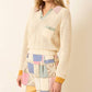 Alix Of Bohemia - Liza Sorbet Crochet Top