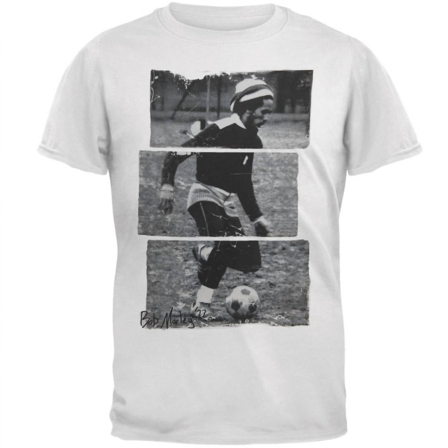 Bob Marley - Men's Soccer 77 T-shirt