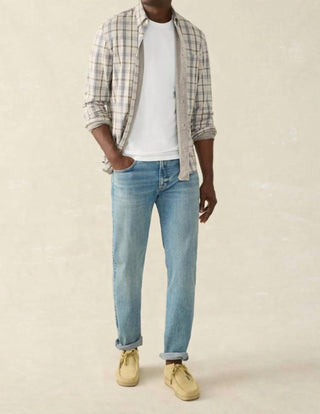 Faherty - Camisa de malha Coastline